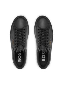 BOSS - Boss Sneakersy Aiden Tenn 50512366 Czarny. Kolor: czarny