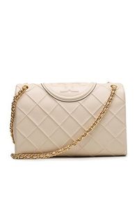 Tory Burch Torebka Fleming Soft Convertible 143248 Beżowy. Kolor: beżowy. Materiał: skórzane #3