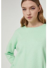 medicine - Medicine - Sweter Basic. Kolor: zielony. Długość rękawa: długi rękaw. Długość: długie #5