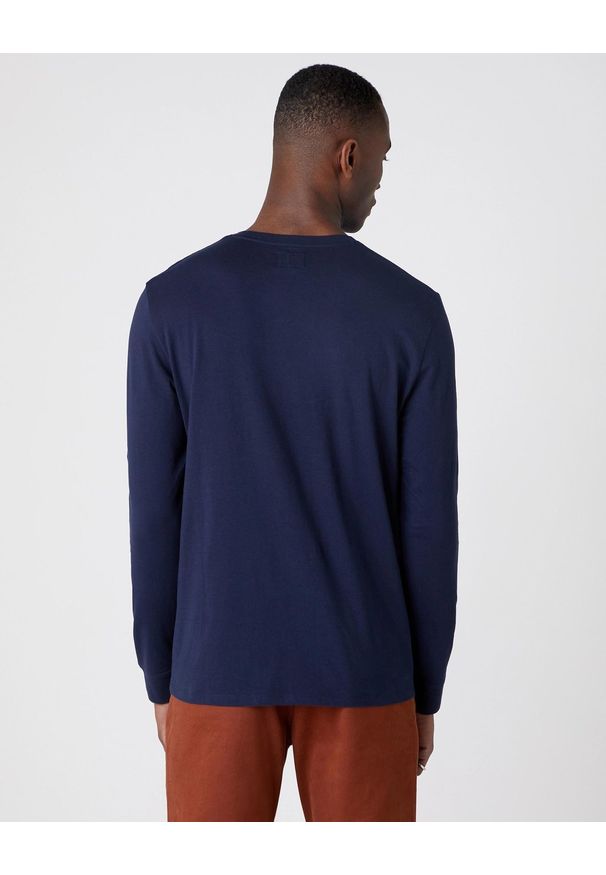 Wrangler - MĘSKI LONGSLEEVE WRANGLER LS MODERN AMERICANA NAVY W7G0D3114 112131821. Długość rękawa: długi rękaw