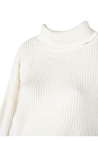 Silvian Heach Sweter | CVA22045LU | Kobieta | Kremowy. Typ kołnierza: golf. Kolor: kremowy. Materiał: poliester, wełna, akryl, nylon, wiskoza. Wzór: ze splotem #4