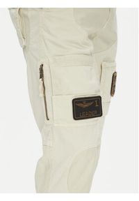 Aeronautica Militare Spodnie materiałowe 251PA1387CT1493 Beżowy Regular Fit. Kolor: beżowy. Materiał: bawełna #3