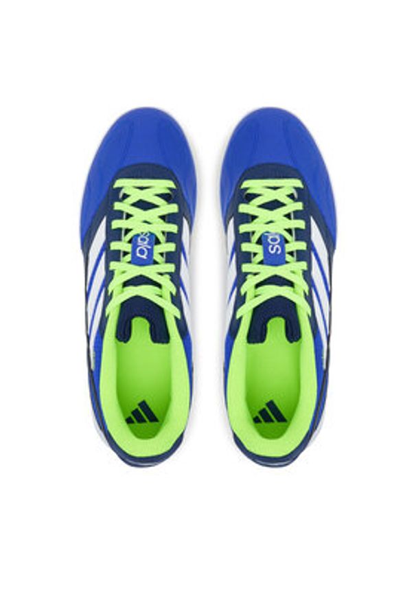 Adidas - adidas Buty do piłki nożnej Super Sala Competition 3 JR5398 Granatowy. Kolor: niebieski. Materiał: materiał