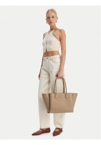 Emporio Armani Torebka EW002330 AF17799 M1345 Brązowy. Kolor: brązowy. Materiał: skórzane #1