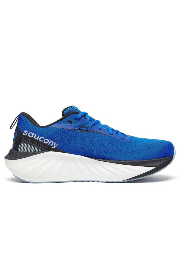 Buty Do Biegania Saucony Triumph 22 Dorosłych. Kolor: niebieski. Materiał: syntetyk, tkanina, materiał