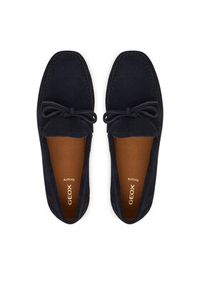 Geox Mokasyny U Istria U653KA 00022 C4002 Granatowy. Kolor: niebieski. Materiał: zamsz, skóra #3