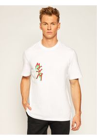 MSGM T-Shirt 2940MM70 207598 Biały Regular Fit. Kolor: biały #1