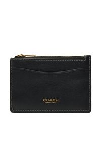 Coach Mały Portfel Damski CZ111 Czarny. Kolor: czarny. Materiał: skóra #4