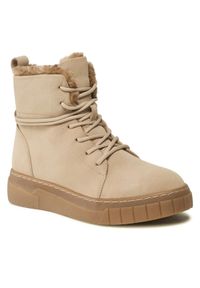 Jenny Fairy Trzewiki WS5888-12 Beżowy. Kolor: beżowy. Materiał: materiał #1