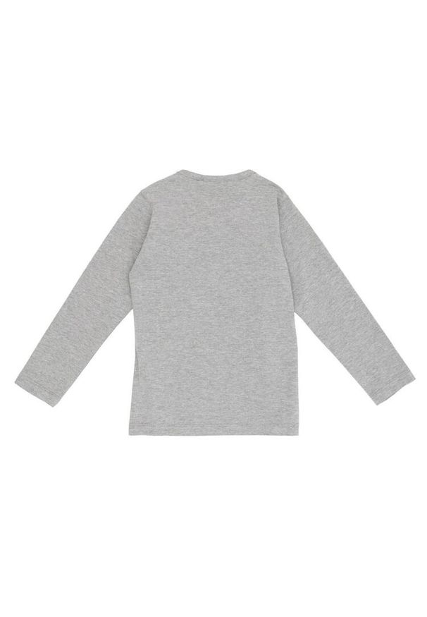 LEONE 1947 APPAREL - Dziewczęcy t-shirt Leone z długim rękawem i cekinami w kolorze Super Grey. Kolor: szary. Długość rękawa: długi rękaw. Długość: długie. Sport: joga i pilates