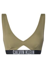 Calvin Klein Swimwear Góra od bikini KW0KW02745 Zielony. Kolor: zielony. Materiał: syntetyk #5
