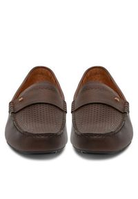 Gino Rossi Mokasyny LUIGI-02 125AM Brązowy. Kolor: brązowy. Materiał: skóra #5