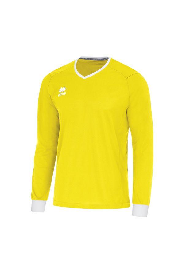 ERREA - Koszulka z długim rękawem Errea Lennox. Kolor: żółty, wielokolorowy, biały. Długość rękawa: długi rękaw. Długość: długie. Sport: piłka nożna