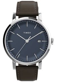 Timex - Zegarek Męski TIMEX Midtown TW2V36500. Materiał: skóra. Styl: klasyczny, elegancki