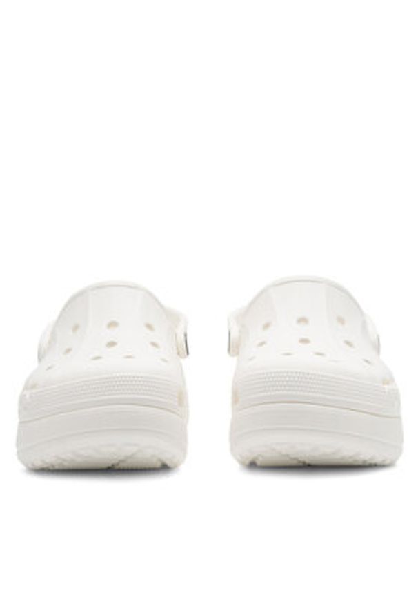 Crocs Klapki C-BAYA PLATFORM CLOG 208186-100 Biały. Kolor: biały. Materiał: syntetyk, materiał. Obcas: na platformie