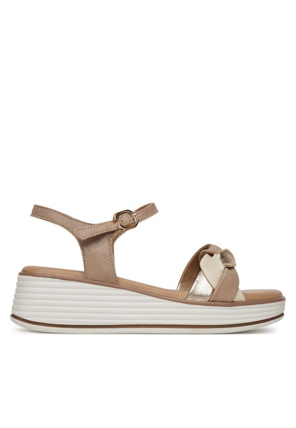 Sandały Lasocki. Kolor: beżowy