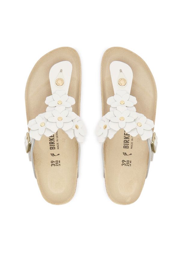 Japonki Birkenstock. Kolor: biały