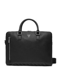 Guess Torba na laptopa HMTOLG P5447 Czarny. Kolor: czarny. Materiał: skóra