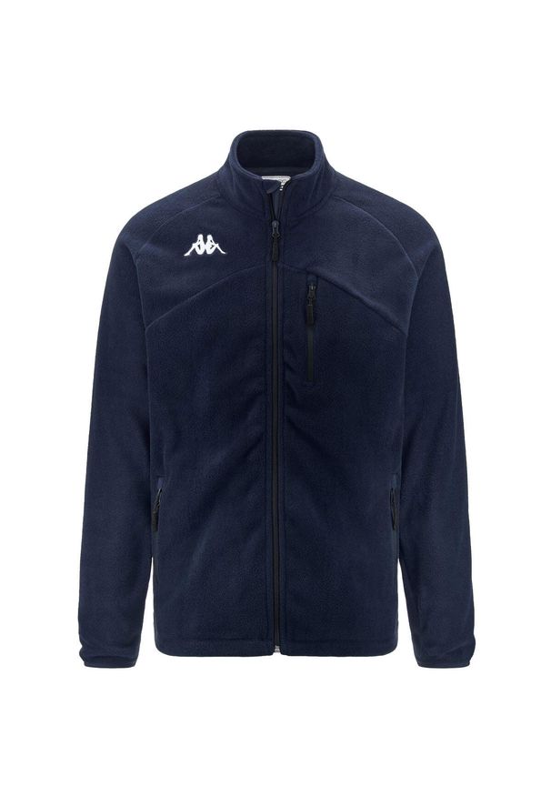 Polar dziecięcy zapinany na zamek Kappa Viarella. Kolor: niebieski. Materiał: polar. Sport: fitness