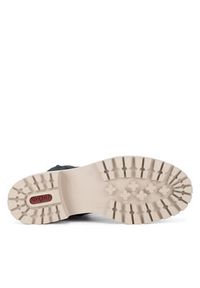 Rieker Trzewiki 72643-14 Niebieski. Kolor: niebieski. Materiał: materiał #3