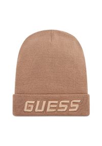 Czapka Guess. Kolor: brązowy #1