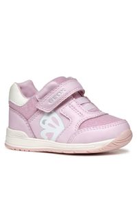 Sneakersy Geox. Kolor: różowy