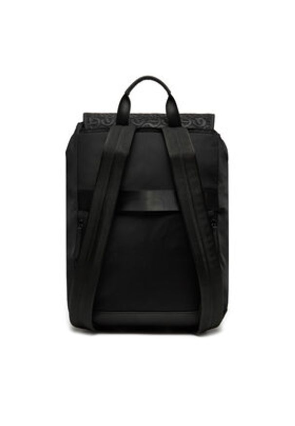 Guess Plecak HMROGN P4490 Czarny. Kolor: czarny. Materiał: materiał
