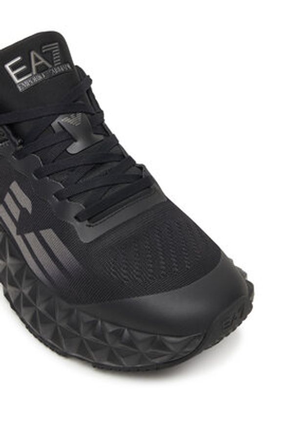 EA7 Emporio Armani Sneakersy X8X239 XK432 MC269 Czarny. Kolor: czarny. Materiał: materiał