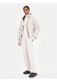 Jack Wolfskin Kurtka puchowa Frozen Palace A65097 Beżowy Regular Fit. Kolor: beżowy. Materiał: syntetyk #4