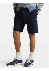 Polo Ralph Lauren Szorty sportowe 710881520039 Granatowy Regular Fit. Kolor: niebieski. Materiał: bawełna. Styl: sportowy #1