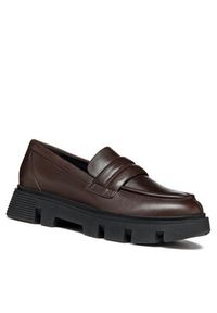 Geox Loafersy D Vilde D46UAC 00043 C6024 Brązowy. Kolor: brązowy. Materiał: skóra #5