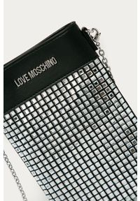 Love Moschino - Pokrowiec na telefon. Kolor: czarny. Materiał: materiał, skóra ekologiczna #4
