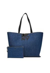 DKNY Torebka R52ADJ38 Niebieski. Kolor: niebieski