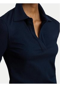 Lauren Ralph Lauren - LAUREN RALPH LAUREN Polo 200P10120005 Granatowy Regular Fit. Typ kołnierza: polo. Kolor: niebieski. Materiał: wiskoza #8