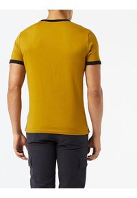 Wrangler - WRANGLER SS RINGER TEE MĘSKI T-SHIRT KOSZULKA LOGO GOLDEN BROWN W7B99FKVQ 112131576 #5