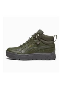 Buty do chodzenia męskie Puma Tarrenz Sb Iii Puretex. Zapięcie: sznurówki. Kolor: zielony. Materiał: guma, materiał, tkanina, syntetyk. Szerokość cholewki: normalna. Sport: turystyka piesza #1