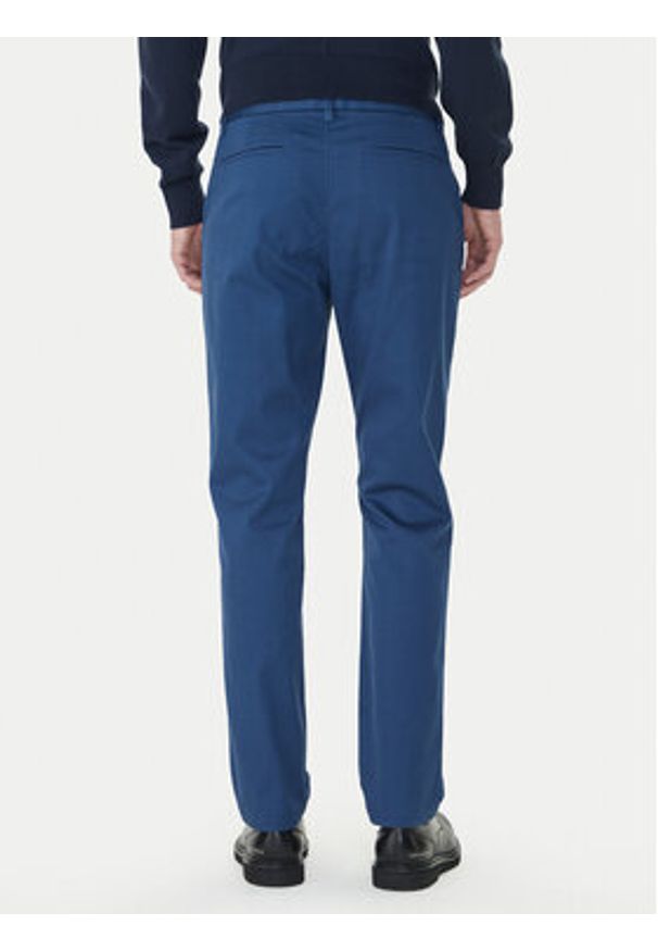 Calvin Klein Chinosy LV040EM633 Niebieski Slim Fit. Kolor: niebieski. Materiał: bawełna
