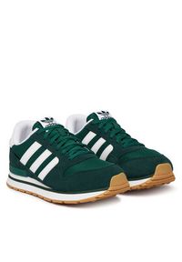 Adidas - adidas Sneakersy ZX 500 RS IH7276 Zielony. Kolor: zielony. Materiał: zamsz, skóra. Model: Adidas ZX #3