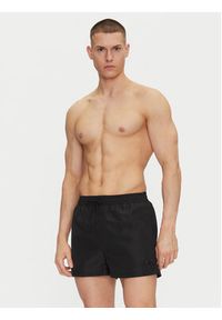 Guess Szorty kąpielowe F4GT00 WG282 Czarny Regular Fit. Kolor: czarny. Materiał: syntetyk