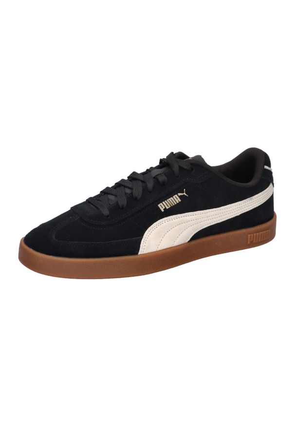 Buty do chodzenia męskie Puma 01 Club Ii Era. Kolor: czarny. Materiał: zamsz. Szerokość cholewki: normalna. Sport: turystyka piesza