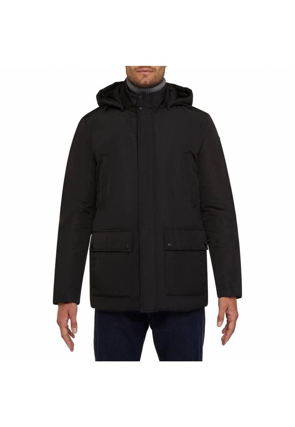 Kurtka Geox Model M Walee Kolor Czarny. Kolor: czarny. Materiał: tkanina
