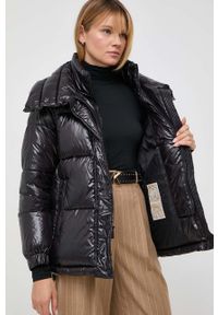 MICHAEL Michael Kors kurtka damska kolor czarny zimowa. Kolor: czarny. Materiał: polar, włókno, materiał. Długość rękawa: bez rękawów. Sezon: zima #6