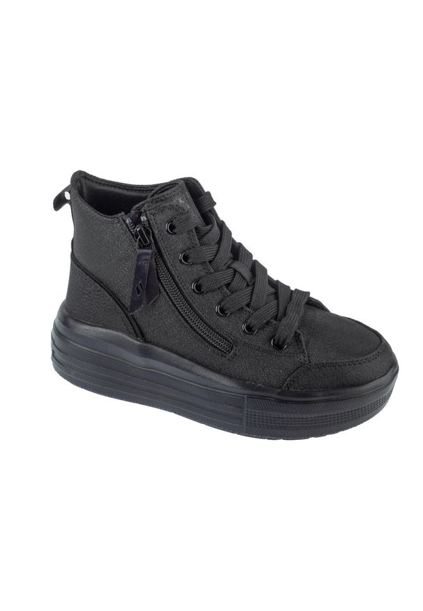 skechers - Buty sportowe do chodzenia dziewczęce, Hyperlift. Kolor: czarny. Model: Skechers Sport. Sport: turystyka piesza