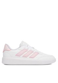 Adidas - adidas Sneakersy Courtblock IF6466 Biały. Kolor: biały. Materiał: skóra #1
