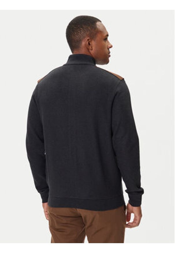 Bugatti Bluza 8700-85050D Szary Regular Fit. Kolor: szary. Materiał: bawełna