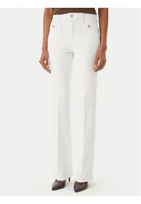 TOMMY HILFIGER - Tommy Hilfiger Jeansy WW0WW48580 Biały Bootcut Fit. Kolor: biały #1