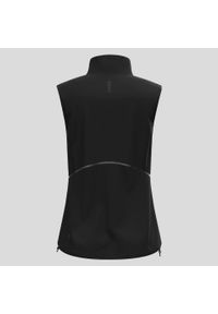 Odlo - Kamizelka damska ODLO Zeroweight Warm Vest. Kolor: czarny. Długość rękawa: bez rękawów. Sport: bieganie