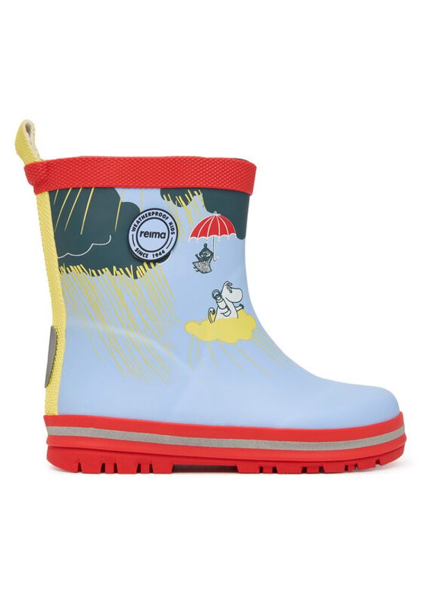 Reima Kalosze Moomin Magisk Rain Boots 5400001B-61A1 Niebieski. Kolor: niebieski. Materiał: syntetyk