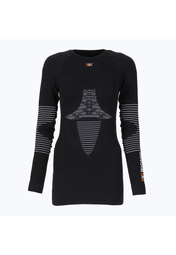 XBIONIC - Longsleeve termoaktywny damski X-Bionic Energizer 4.0. Kolor: czarny. Długość rękawa: długi rękaw
