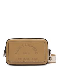 Karl Lagerfeld - KARL LAGERFELD Torebka B3W30088 Beżowy. Kolor: beżowy. Materiał: skórzane #2